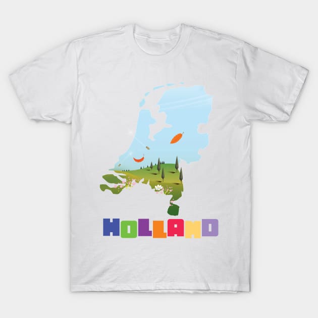 Holland T-Shirt by nickemporium1